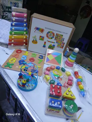 Wooden Educational Toy Set