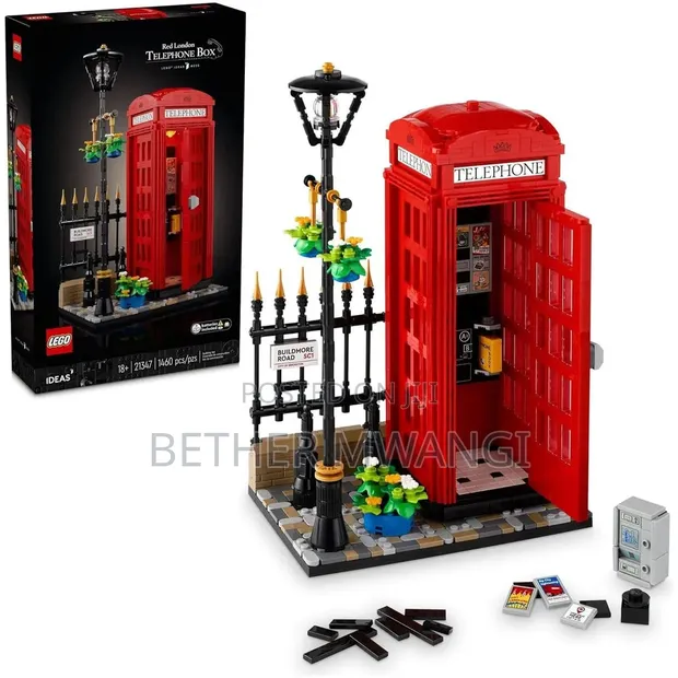 LEGO Ideas Red London Telephone Box - 1