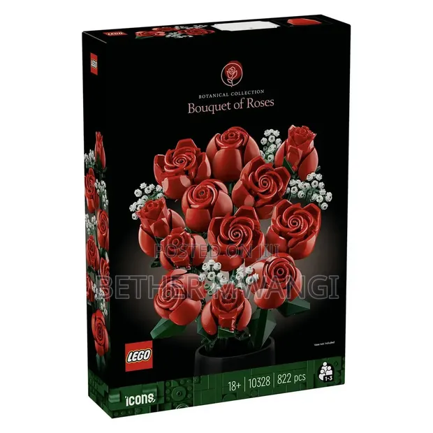LEGO Icons Bouquet of Roses Building Set - 1