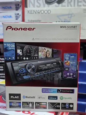 Pioneer MVH-S325BT Digital Media Receiver na Bluetooth & 13-Band EQ