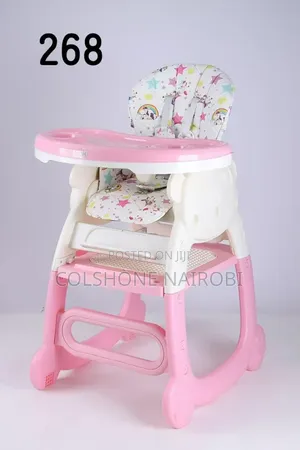 3-in-1 Convertible Baby High Chair & Study Desk