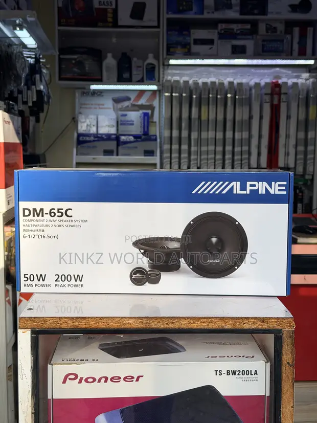 Alpine DM-65C 6.5" Spika za Component za Njia 2 na Tweeter - 1