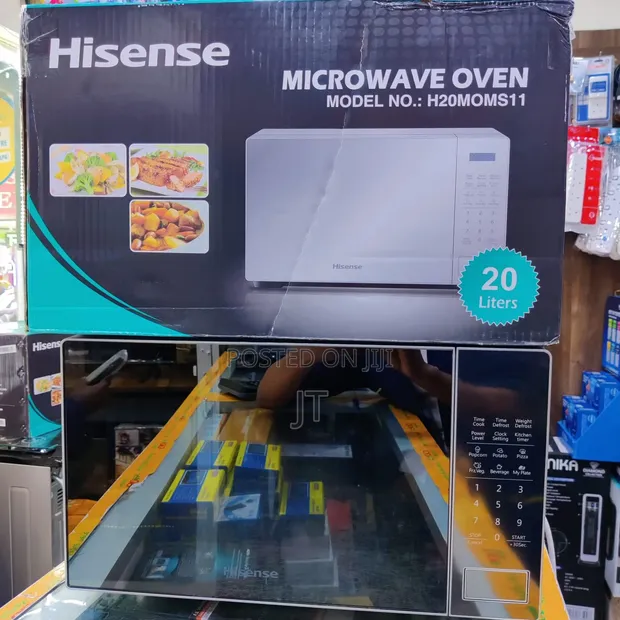 Hisense 20L Digital Microwave (Fedha) - 1