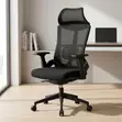 Ergonomic Swivel Office Chair - Black - 5
