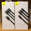 Baseus Kebo ya Kuchaji 3-in-1 - 2
