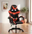Kiti cha Ofisi cha Ngozi chenye Kiti cha Juu cha Ergonomic - 3