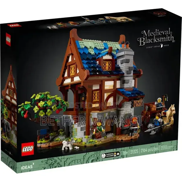 LEGO Ideas Medieval Blacksmith (21325) - 1