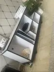 White TV Stand - 1