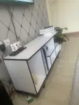White TV Stand - 2