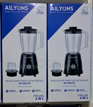 Ailyons 2-in-1 Electric Blender