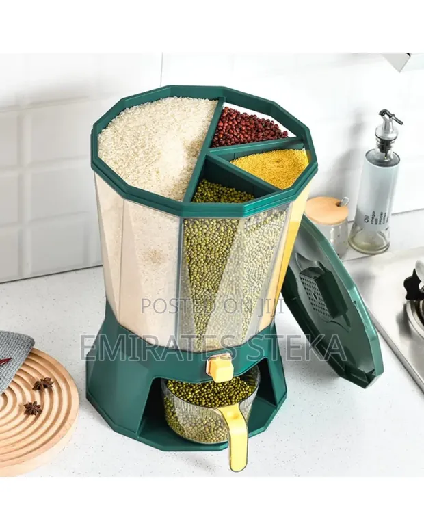4-Point Partitioned Cereal Container - 1