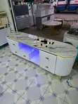 6ft Oval Stand with LED Lights - 2