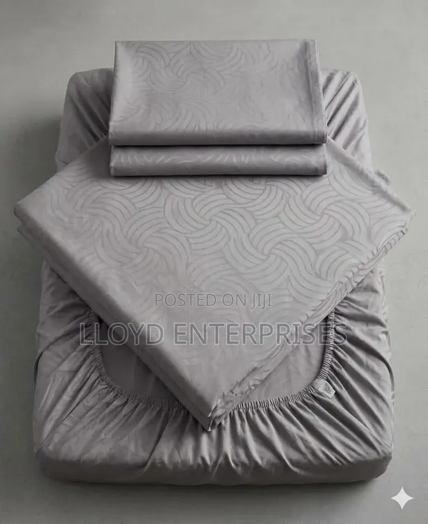 Set ya Vitanda vya Plain Patterned Fitted (6x7) - 1