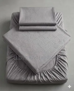 Set ya Vitanda vya Plain Patterned Fitted (6x7)