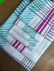 Set ya Vitanda vya Plain Patterned Fitted (6x7) - 2