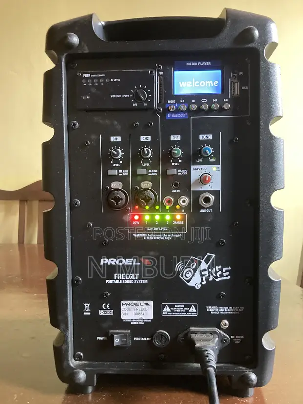 Proel Free6LT PA System Inayobebeka (Iliyotumika) - 1