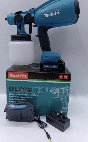 Makita Cordless Spray Gun na Betri 2 na Vifaa