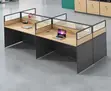4-Seater Office Workstation Table - 2