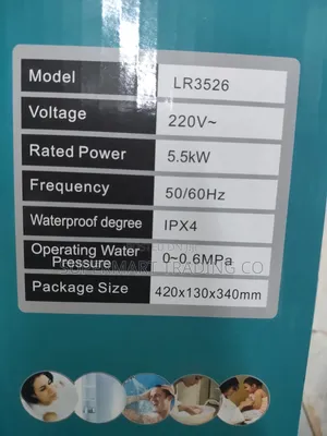 ACE 5.5kW Instant Water Heater