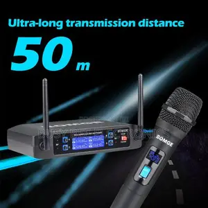 BOMGE V410 4 Channel Dynamic Wireless Microphone System