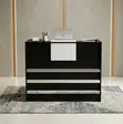 1.2m Wooden Modern Reception Desk - 2