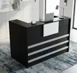 1.2m Wooden Modern Reception Desk - 4