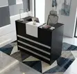 1.2m Wooden Modern Reception Desk - 5