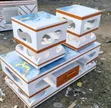 Meza Mpya ya Marbled na Stool - 2