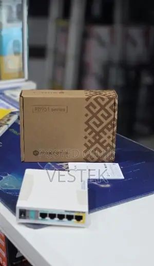 MikroTik RB951 2.4GHz Wi-Fi Router - 5x Ethernet, USB