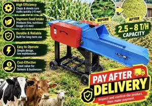 Corn Stalks Silage Chopper Machine - New Animal Feed Silage Machine