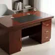 1.2m Mahogany Executive Office Desk - 2