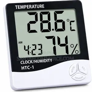 HTC-1 Digital LCD Thermometer and Hygrometer