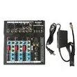 4-Channel Professional Mixer with USB & Bluetooth - 2