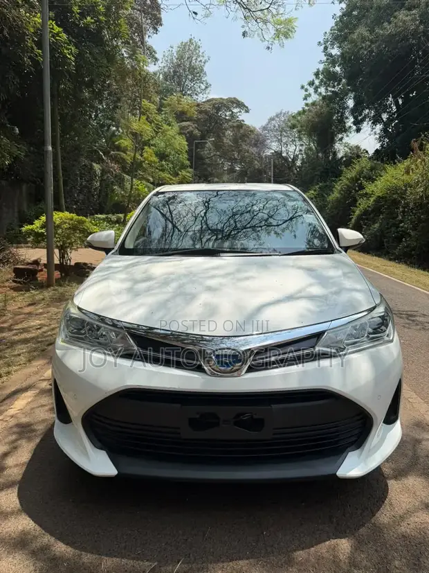 Toyota Axio 2018 Hybrid Nyeupe - 1