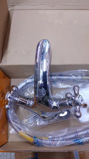 Dual Cross Handle Basin Mixer Tap