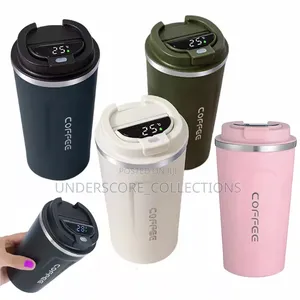 Digital Stainless Steel Coffee Mug with LED Temperature Display