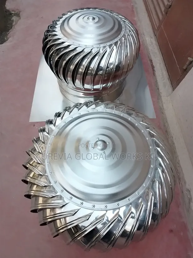 Stainless Steel Roof Cyclone Ventilators (500mm) - 1