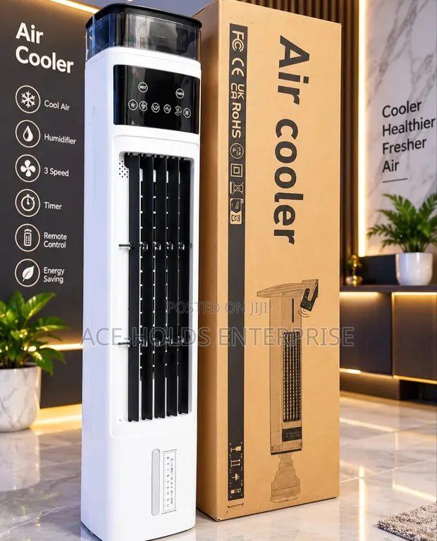 Starworth Tower Air Cooler - Baridi na Unyevu kwa Maji - 1