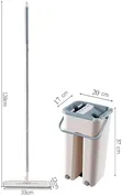 Magic Mop with Bucket and Extra Cloth - 1