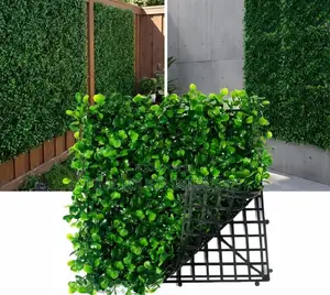 Premium Artificial Hedge Fencing Panels - Brand New