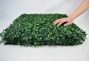 Artificial Hedge Panels for Balcony Decor