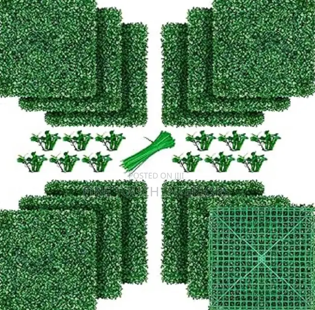 Artificial Hedge Panels - Realistic Greenery - 1