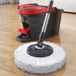 Metallic Pedal Spin Mop Bucket Set - Mpya Kabisa - 4