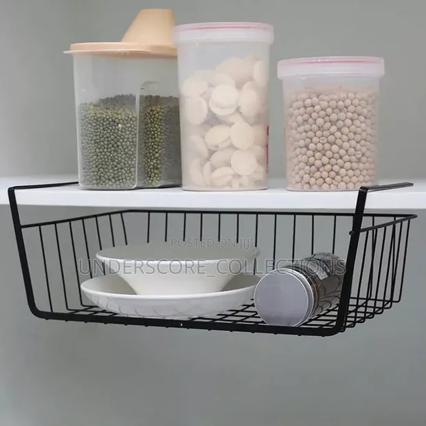 Under Cabinet Hanging Basket Storage Drawer - 1