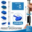 3-in-1 Mop ya Brashi ya Kusafisha Multifunction - 5