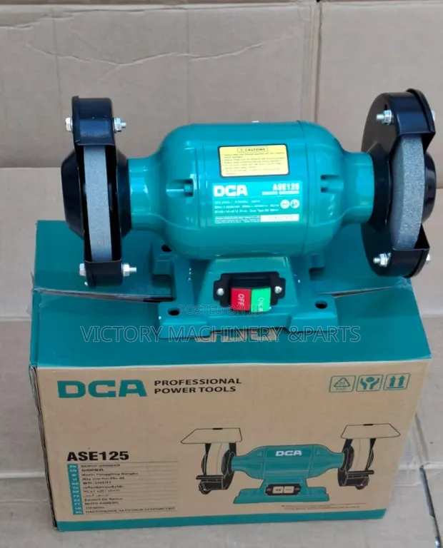 DCA ASE125 5-Inch Bench Grinder - 1