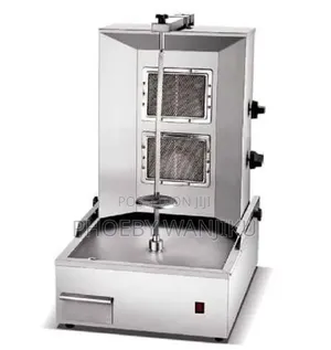 Euromax 2-Burner Gas Shawarma Machine