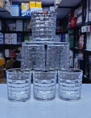 Lirmartur Vikombe Vifupi vya Whiskey (Seti ya 6)