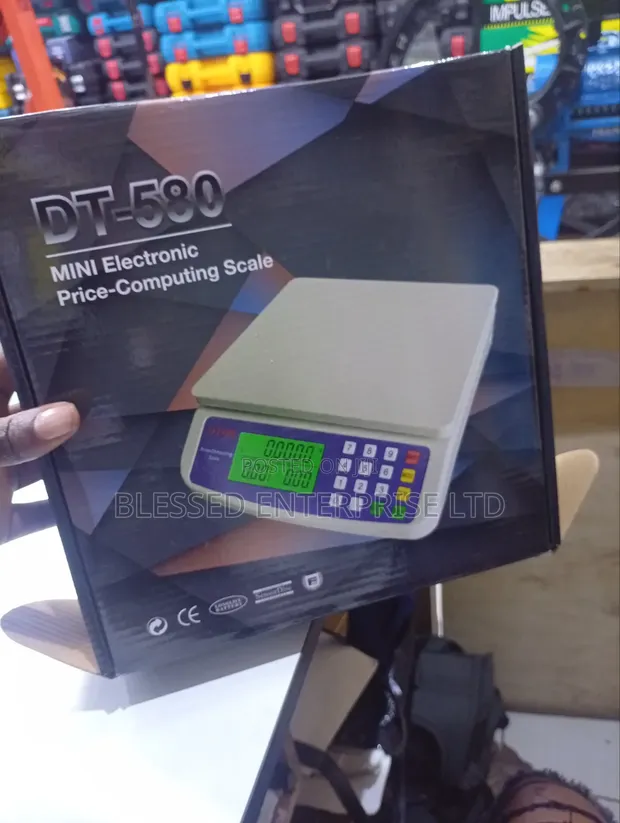 DT580 Battery Platform Scale - Mpya Kabisa - 1