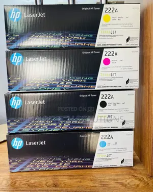 HP 222A Toner Asili Nyeusi ya LaserJet